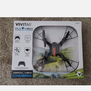 Vivitar Fly View Drone with Camera - Black